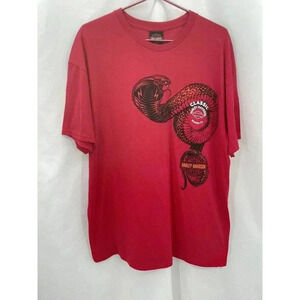 Harley-Davidson XL Cobra T-Shirt Red 2019 Classic Harley Reading PA Fanatics New